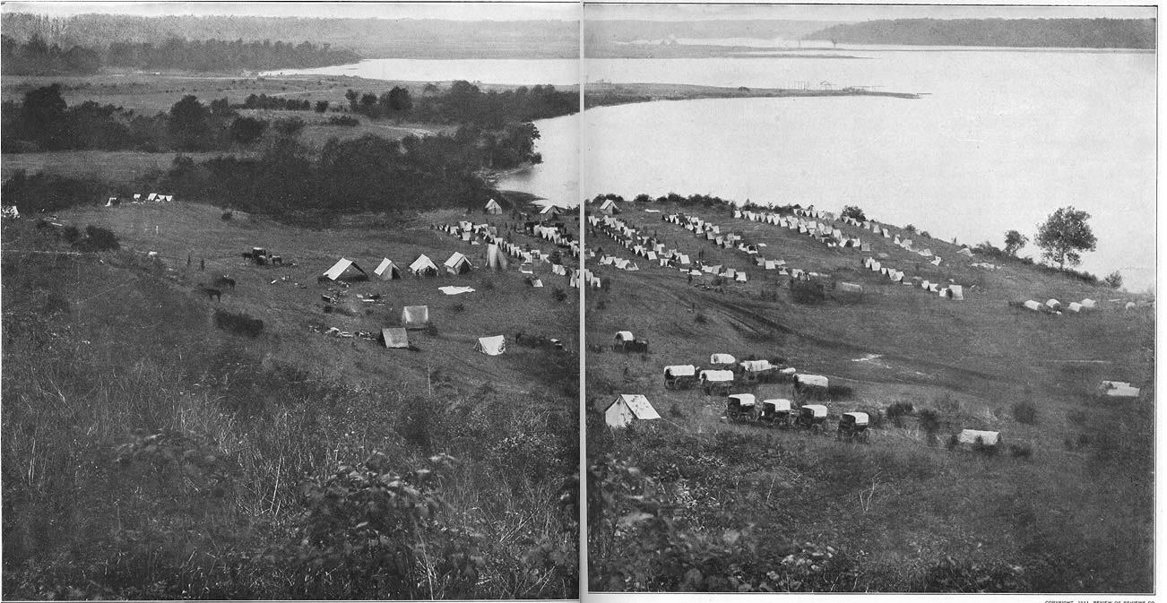Camp Of Heavy Artillery On The Way To Petersburg The First Massachusetts And Second New York At Belle Plain, 1864, 2nd Heavy Artillery, Civil War