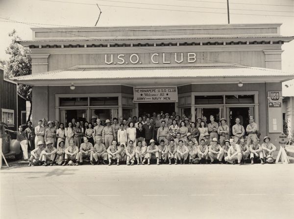 U.S.O. Club grand opening